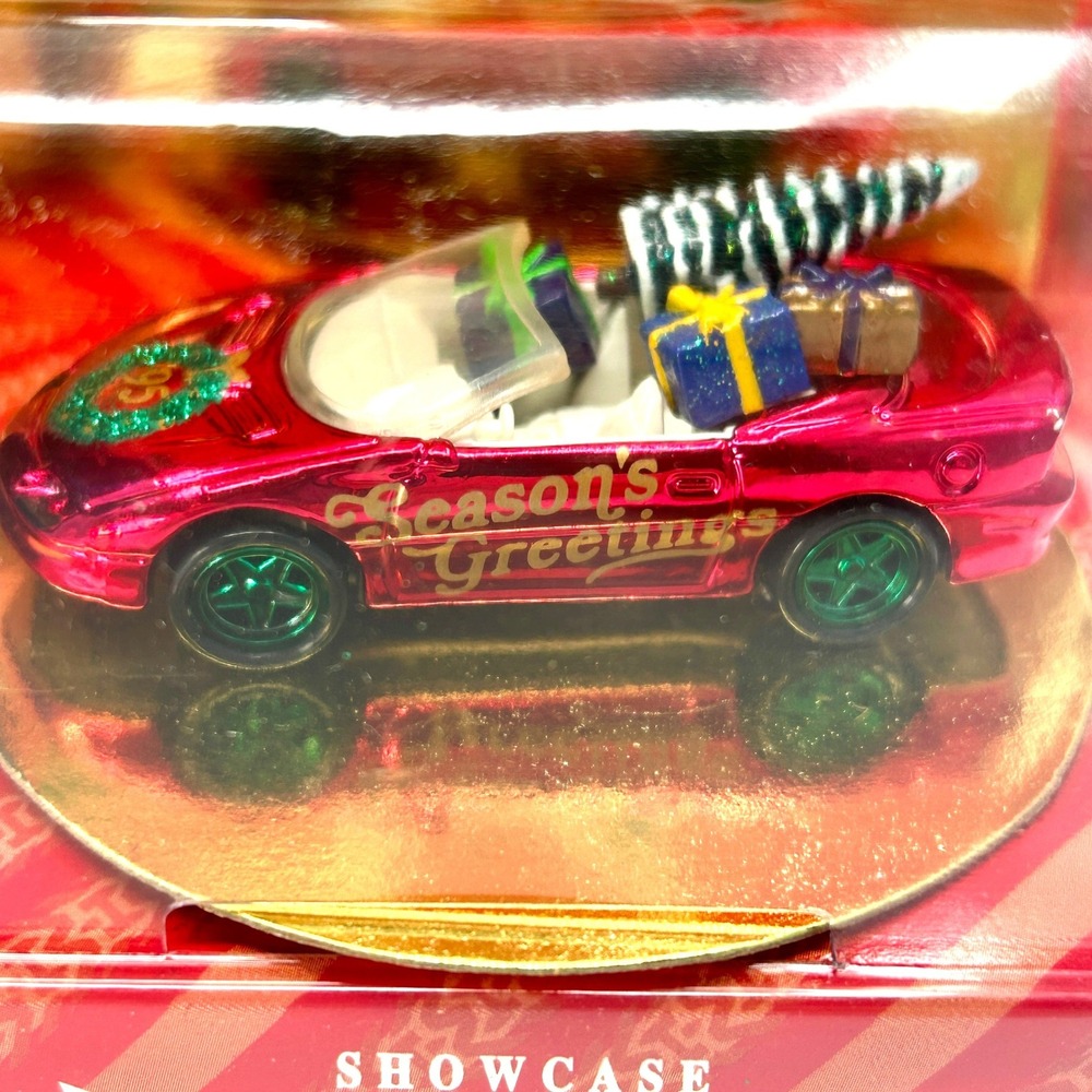 Hot Wheels Holiday Premiere 1995 Series Kris Kringle Camaro Pink 14211-0980 - Picture 2 of 6